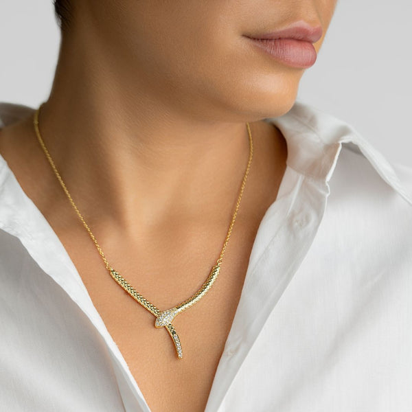 14K Gold Snake Moving Necklace/ Opal Necklace/ Gold Snake Chain/ Snakeskin Gold Necklace/ Snake Chain Necklace/ high quality Opal Necklace