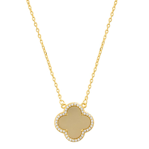 Clover Halo Necklace