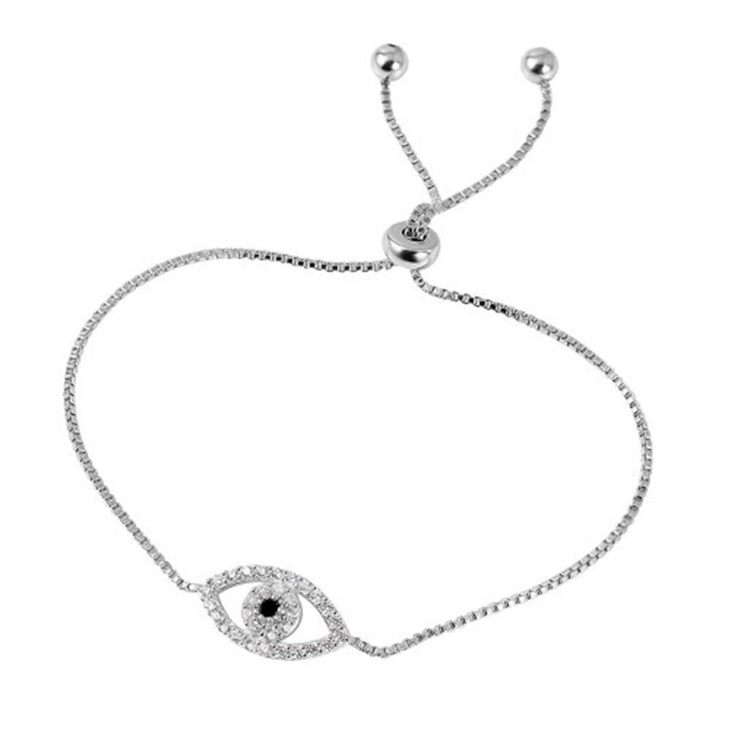 Buy Evil Eye Diamond Bolo Bracelet Online | Affordable Diamond Bracelet |  Ella Stein – Ella Stein