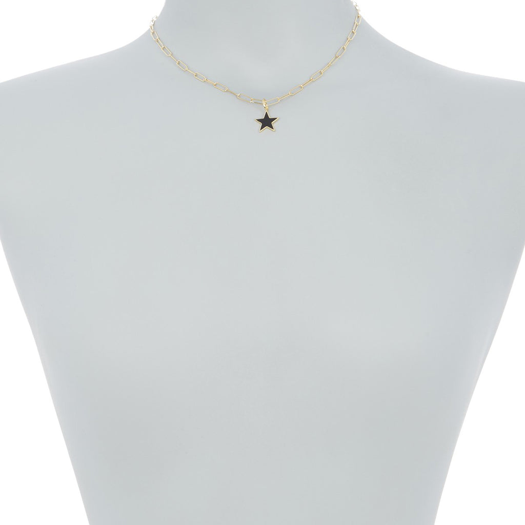 Adornia Lock and Key Adjustable Lariat Necklace silver gold – ADORNIA